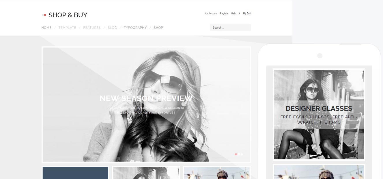 Shop and Buy - Responsive eCommerce Joomla e-CommerceTemplate