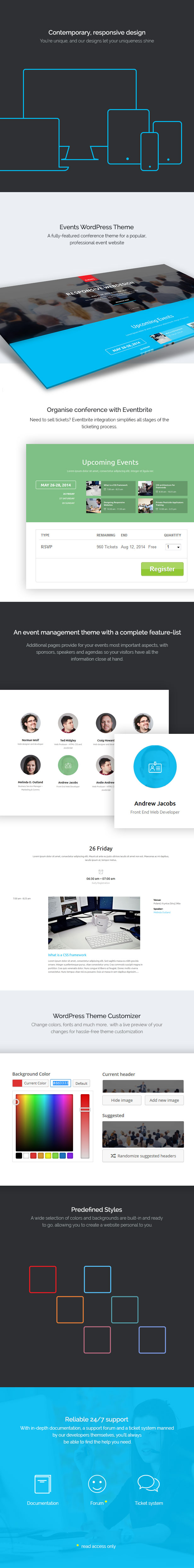 Events - WordPress Theme from GavickPro