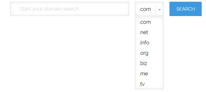 Domain searches Domain searches