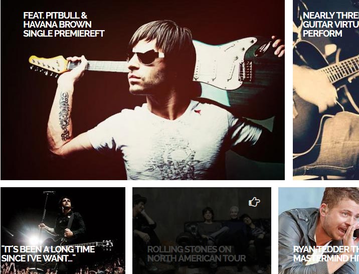 WordPress theme with grid layout WordPress theme with grid layout