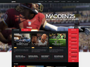 Game - The best Joomla game template