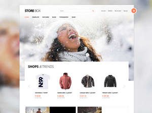 StoreBox - e-Commerce  WordPress Templates and Themes based on WooCommerce