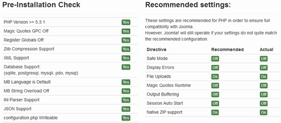 Solving Problems During Joomla 3.0 Installation