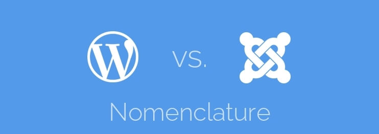 WordPress vs. Joomla! – nomenclature