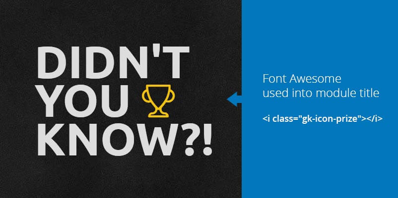 Enhanced syntax in Joomla article or module titles