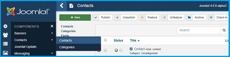 Joomla 4 contact form