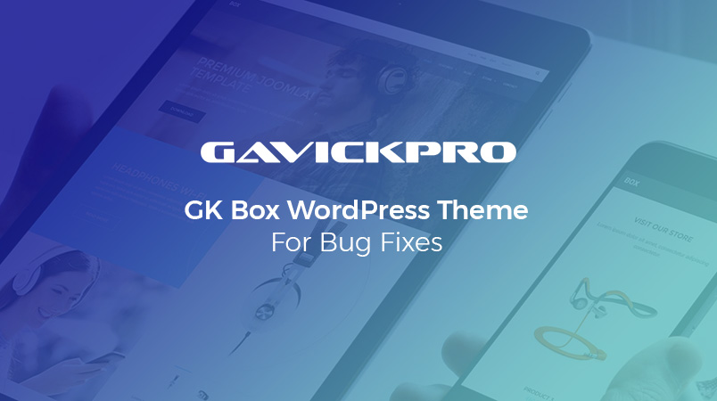 gk box wordpress theme updated