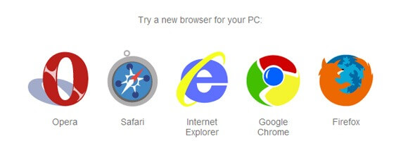 Choose your web browser