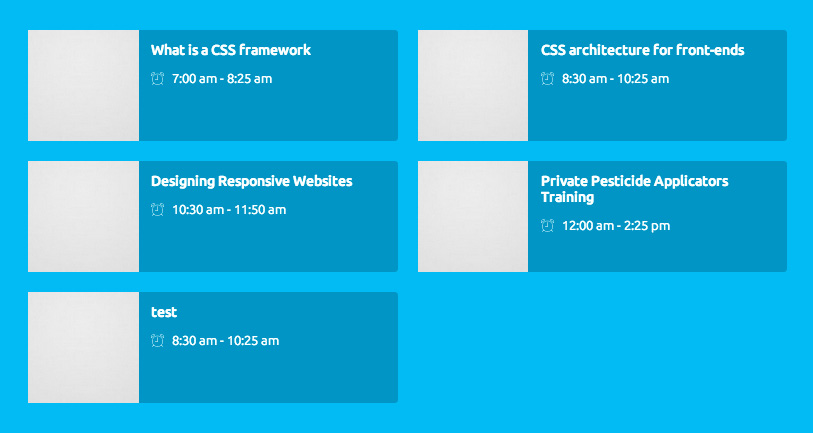 Agenda Post number