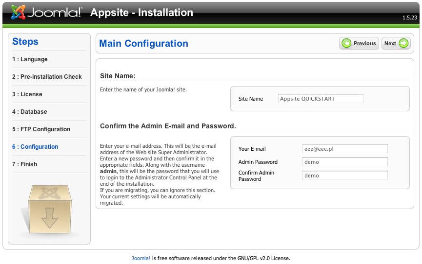 Joomla! Web Installer-5