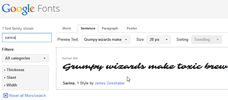 How to use Google Fonts with your language special characters