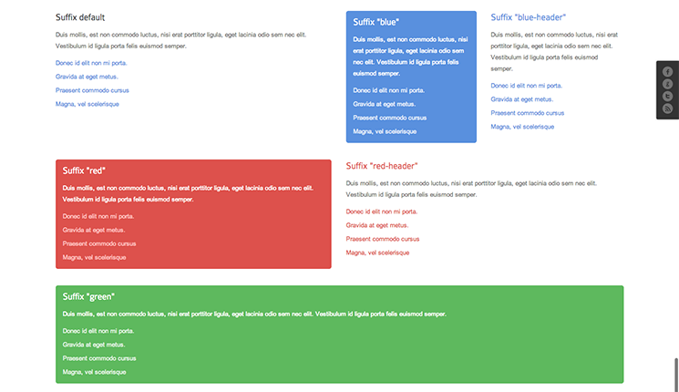 Joomla Framework Module variations-desktop