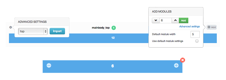 Joomla Framework module options