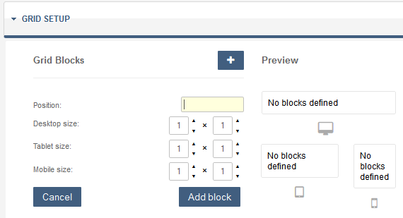 Grid - adding new module