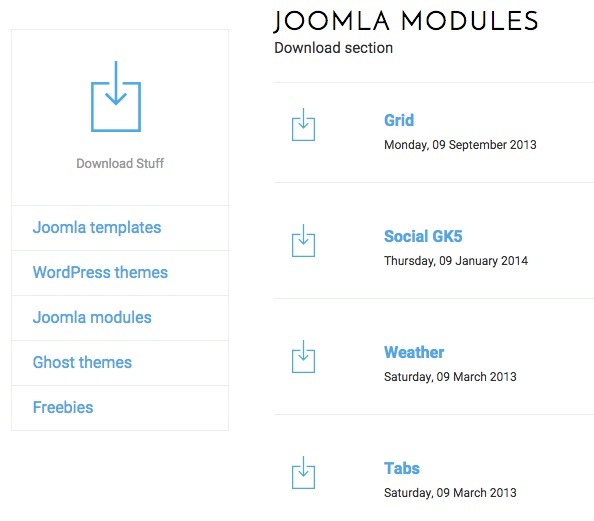 joomla modules