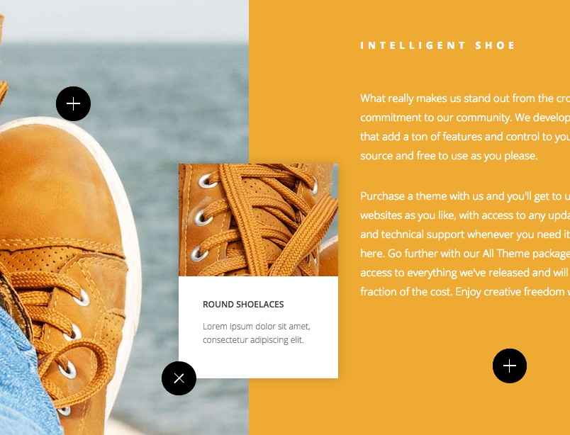 Frontpage Intelligent shoes section