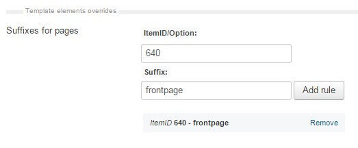 adding a css suffix to the frontpage id