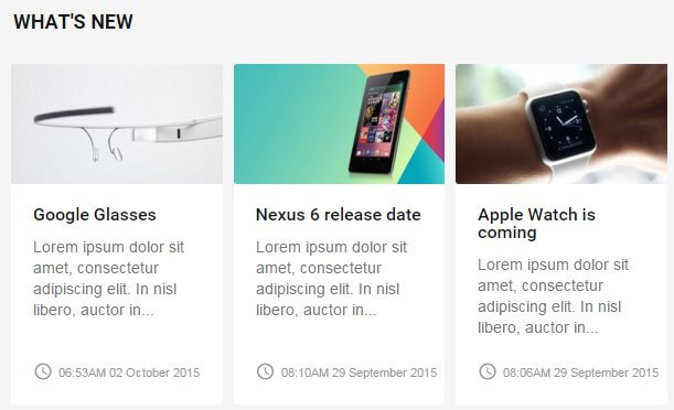 the latest posts section of the technews wordpress theme