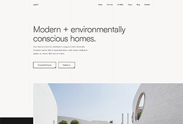 Joomla template for interior design