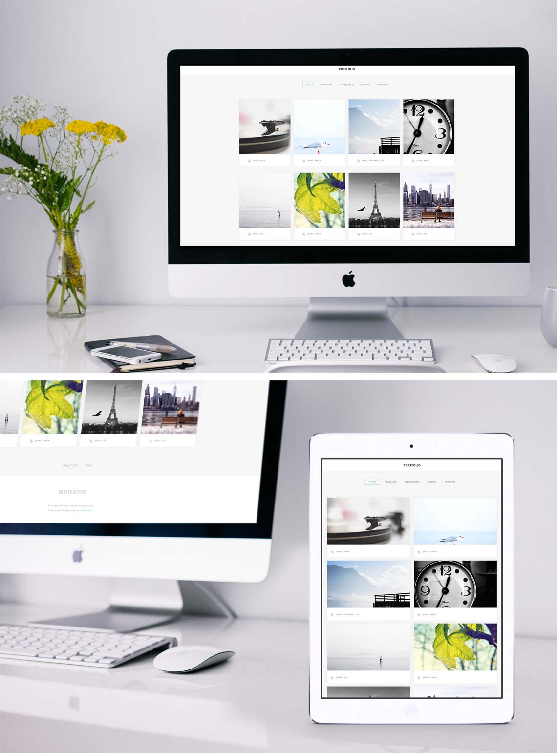 Portfolio - Free Photography template for Joomla | GavickPro