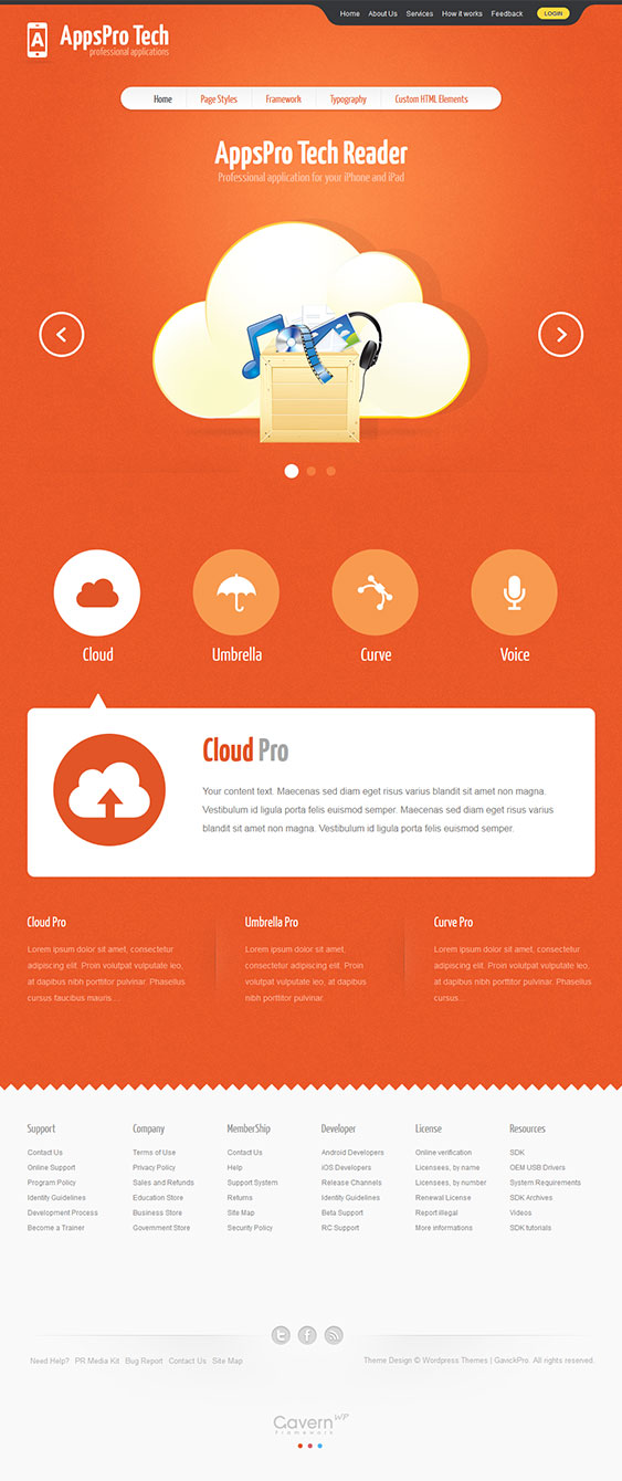  AppsPro Tech  -  App WordPress Theme 