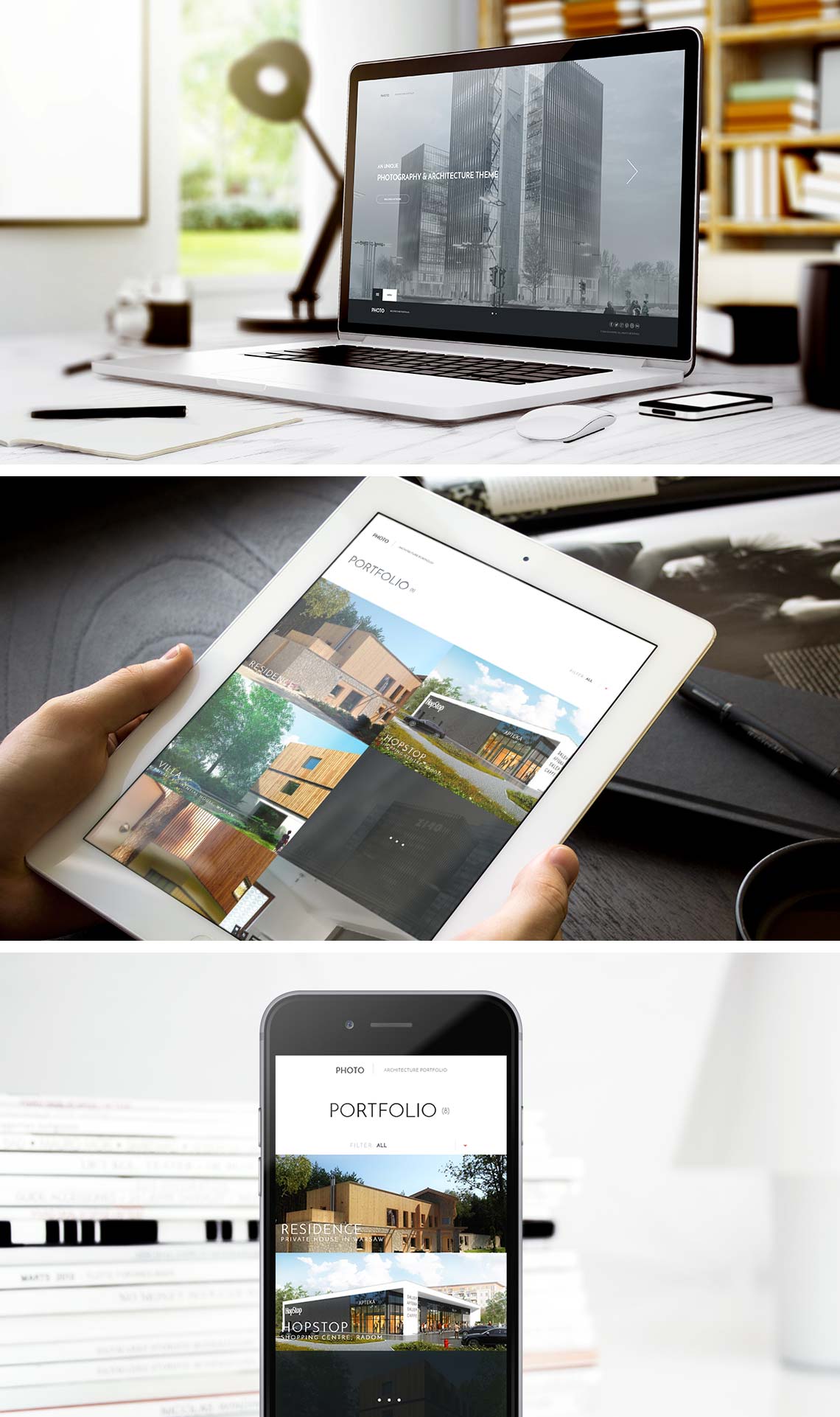 Photo - Architecture WordPress Theme