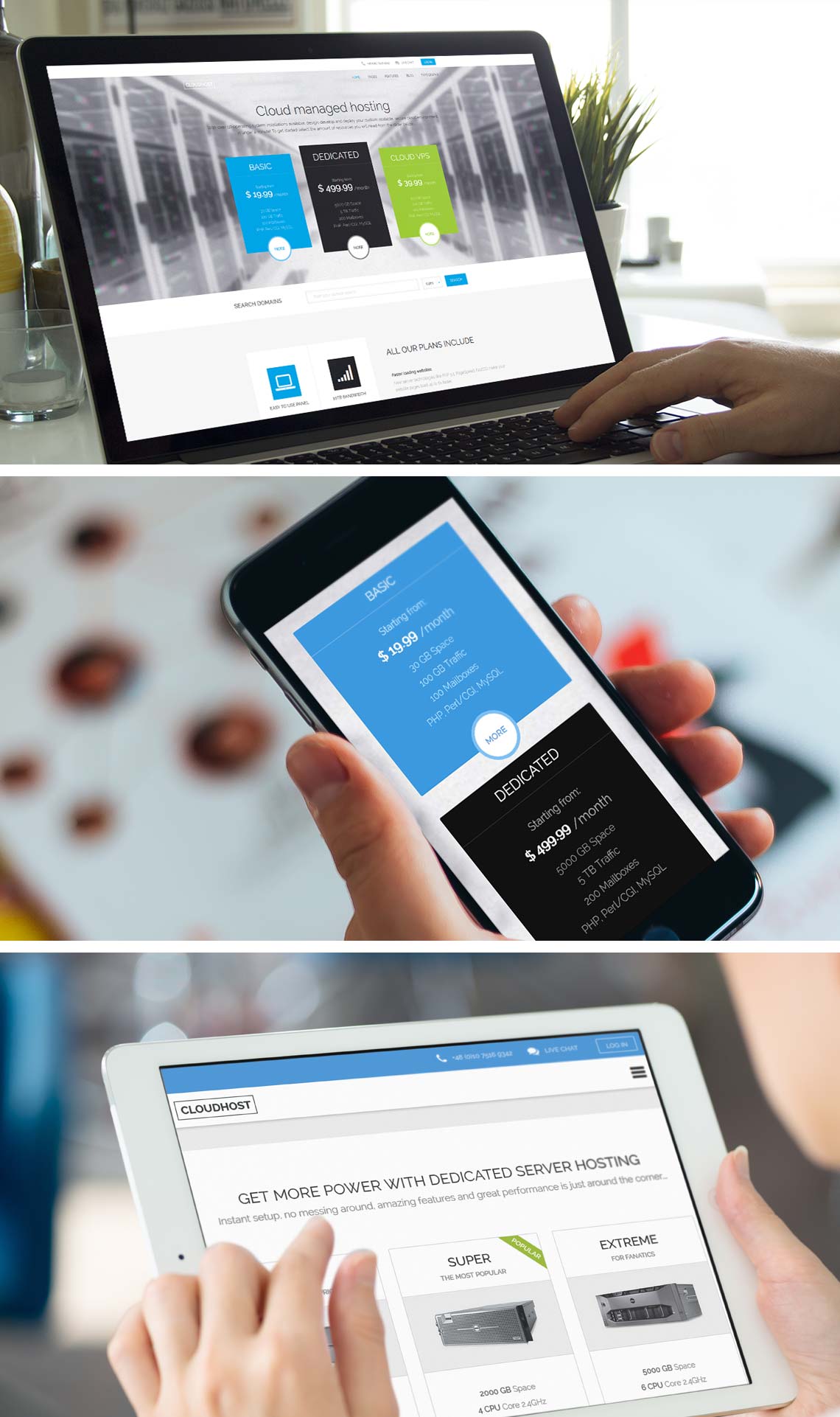 CloudHost - Best Hosting WordPress Theme