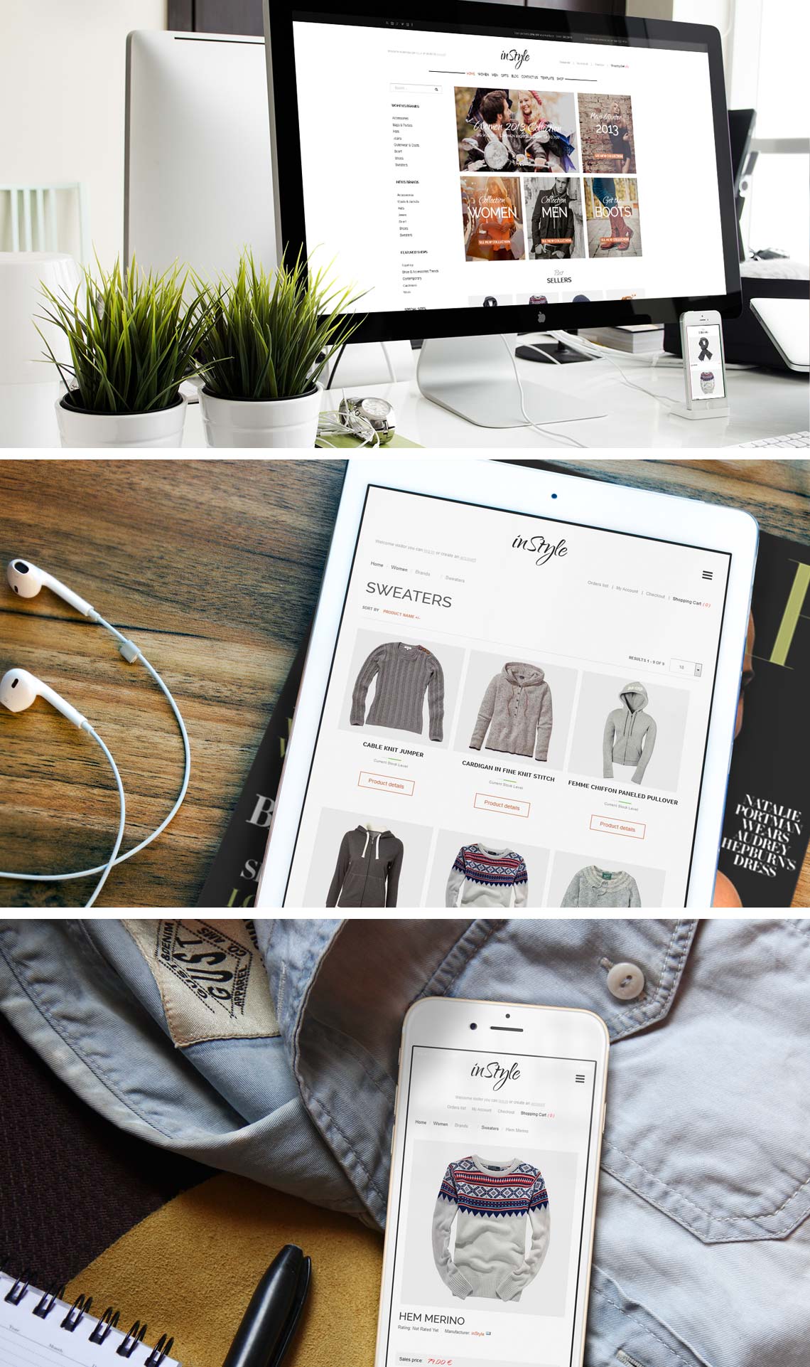 inStyle - e-Commerce  WordPress Theme based on WooCommerce