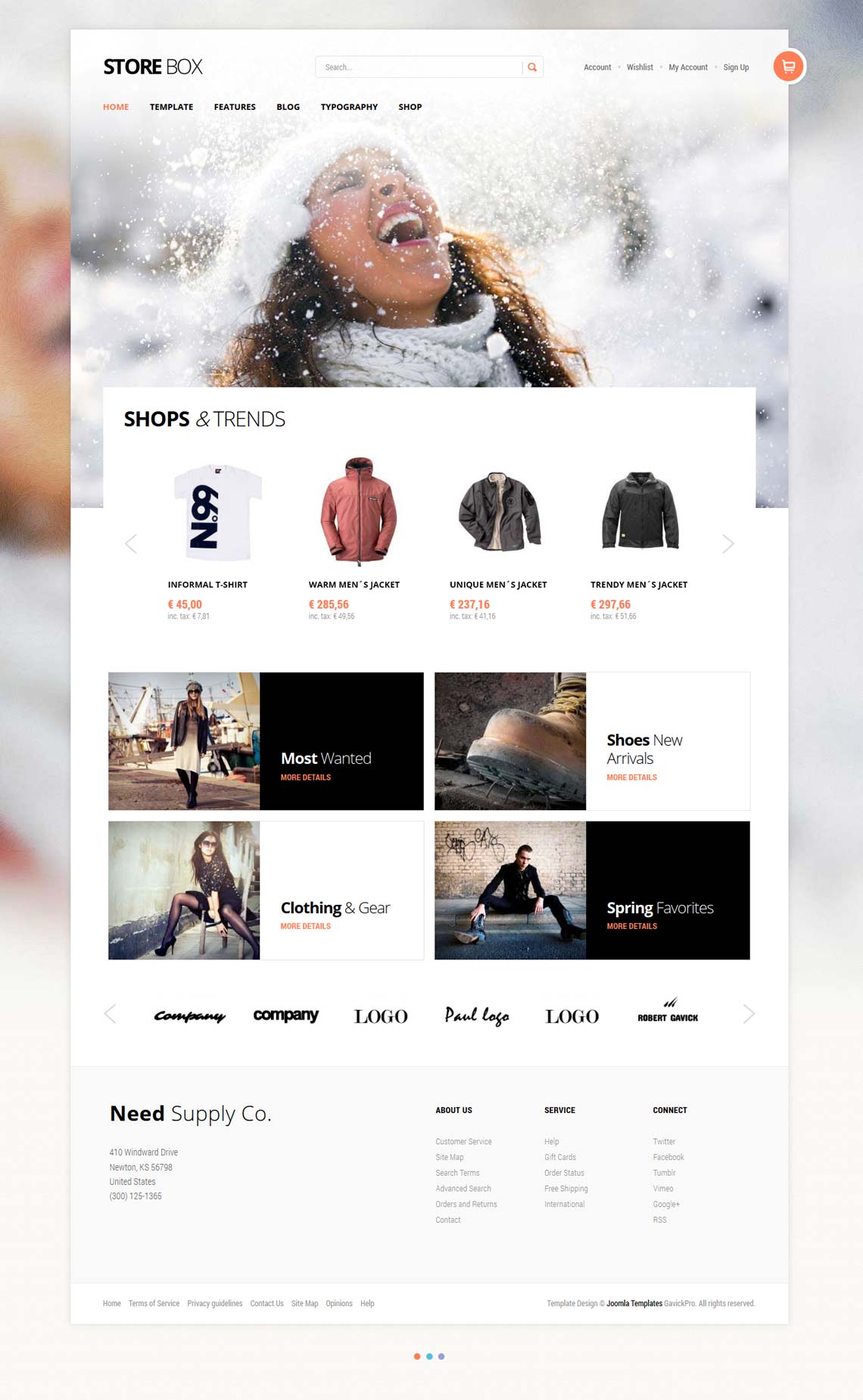 StoreBox - e-Commerce  WordPress Templates and Themes based on WooCommerce