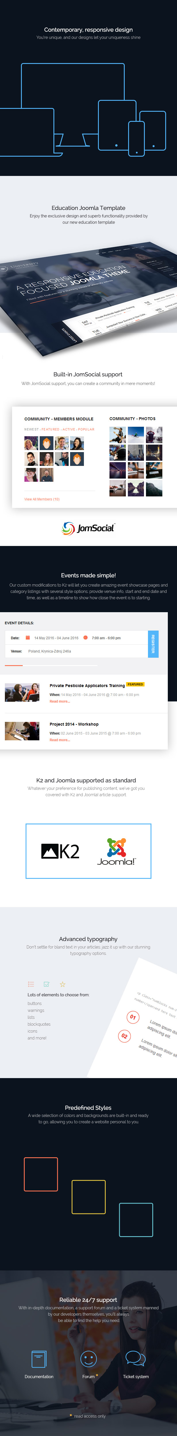 University - Joomla Education Template from GavickPro