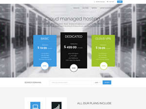 CloudHost - Best Hosting  Joomla Template