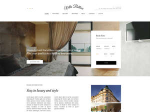 Responsive Joomla Hotel template 