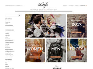 inStyle - e-Commerce  WordPress Theme based on WooCommerce